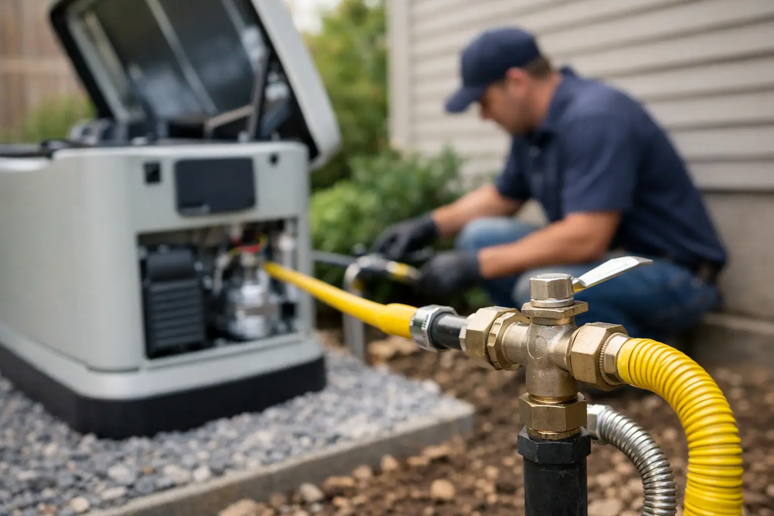 Generator Gas Line Installation Done Right