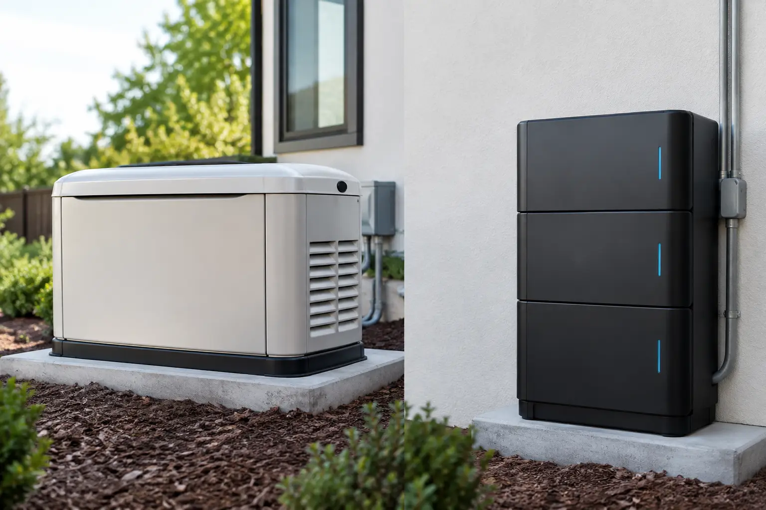 Standby Generator Versus Battery Backup